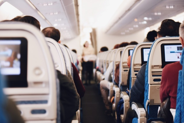 inside view of american airlines